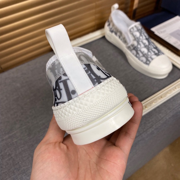 Dior And Shawn B23 Slip On Logo Oblique