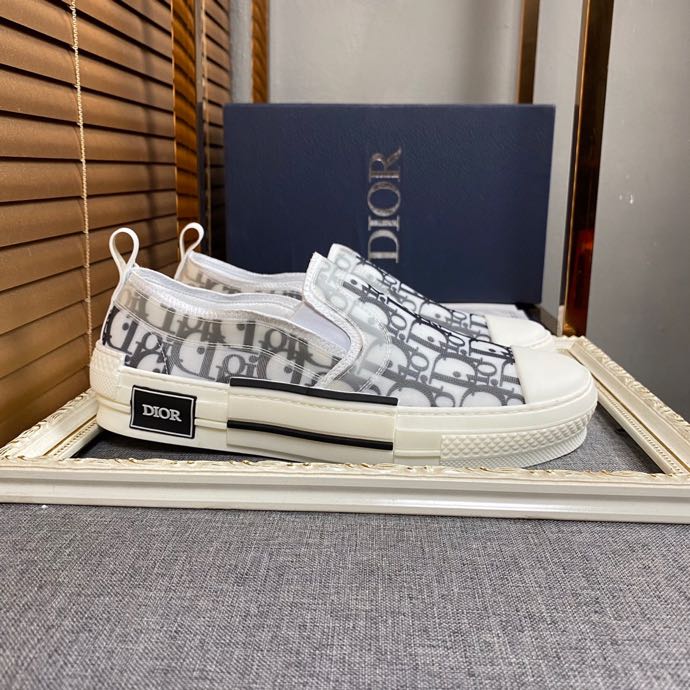 Dior And Shawn B23 Slip On Logo Oblique