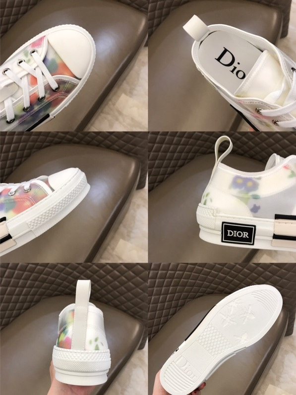 DIR B23 Flowers Print LOW-TOP SNEAKER