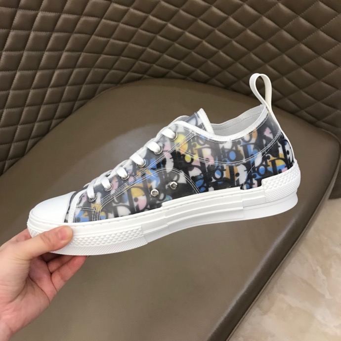 Dior Oblique Transparent Low Top Sneakers