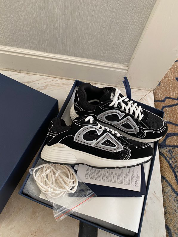 Dior B30 Sneaker Black Mesh & Technical Fabric
