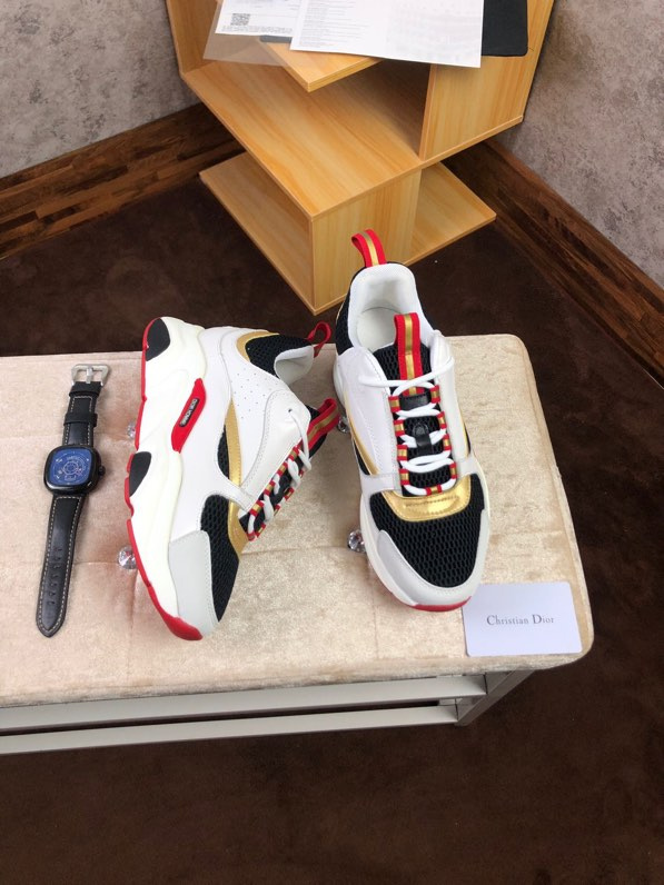 Dior B22 Sneaker ‘navy Gold’