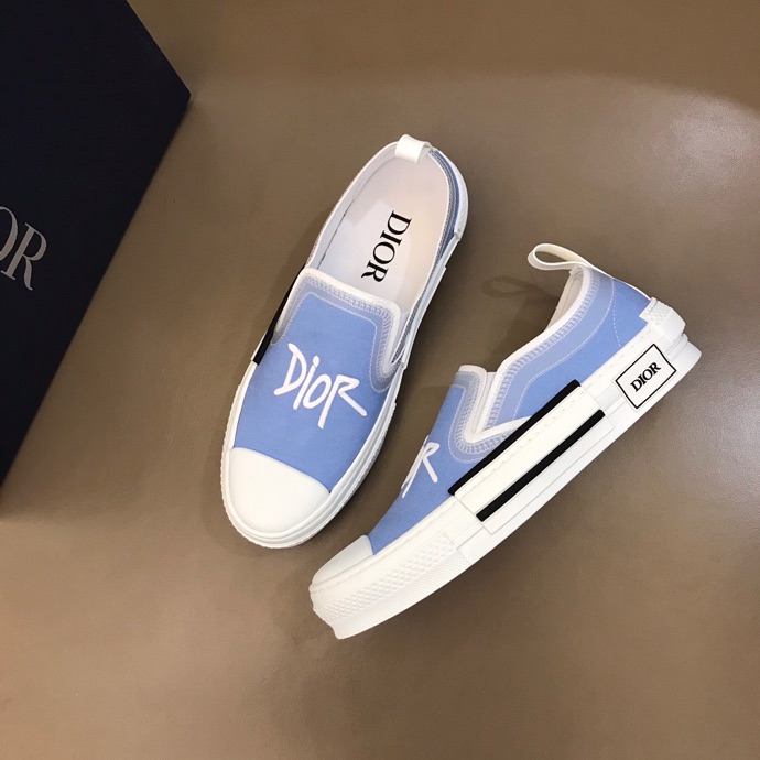 Dior X Shawn Stussy B23 Slip On Sneakers