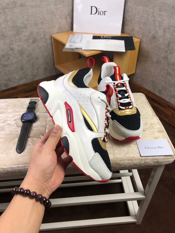 Dior B22 Sneaker ‘navy Gold’