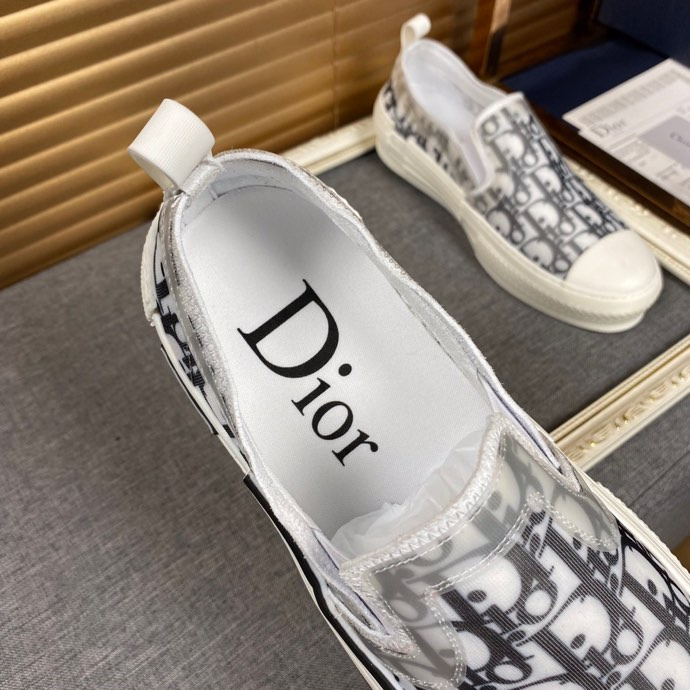 Dior And Shawn B23 Slip On Logo Oblique