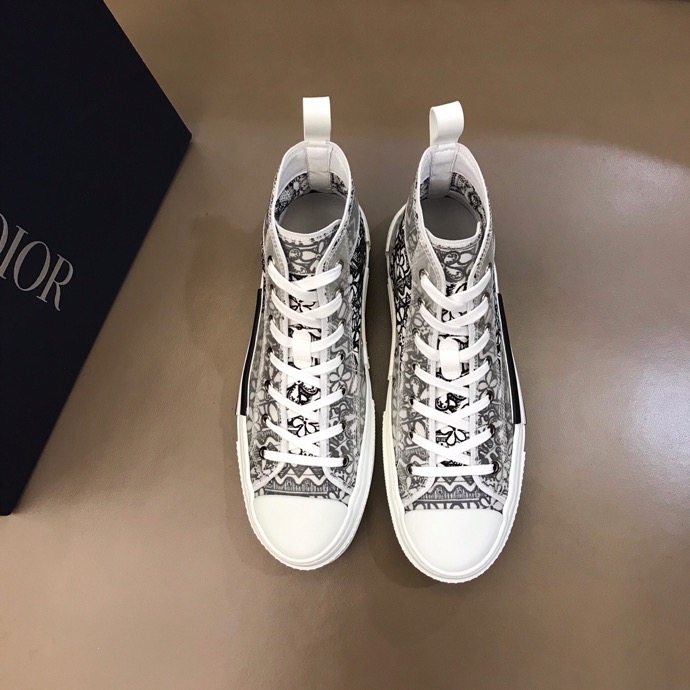 Dior And Shawn B23 High Top Black White