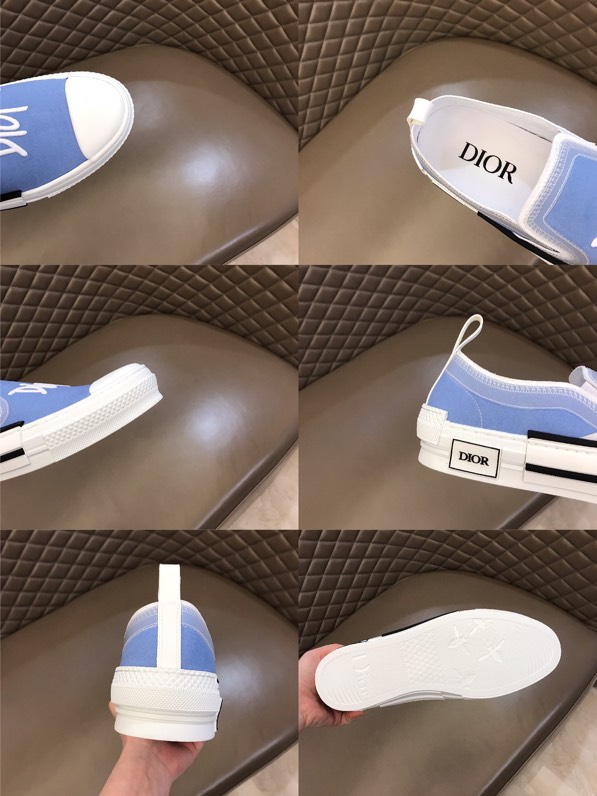 Dior X Shawn Stussy B23 Slip On Sneakers