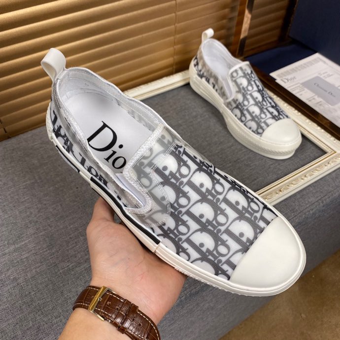 Dior And Shawn B23 Slip On Logo Oblique