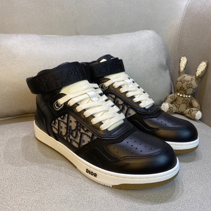 Dior B27 High Black Beige White Black