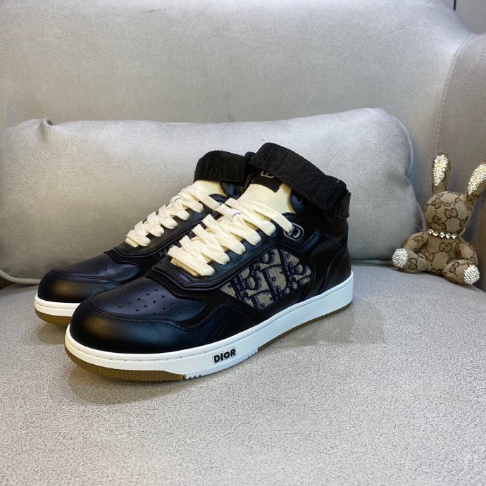Dior B27 High Black Beige White Black