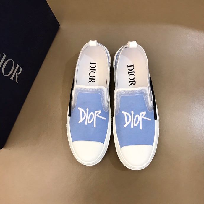 Dior X Shawn Stussy B23 Slip On Sneakers