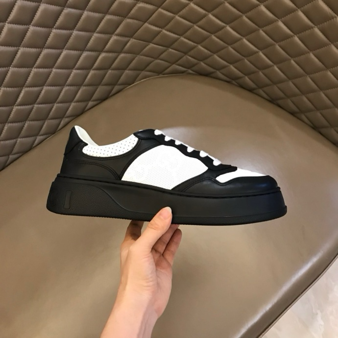 Gucci GG embossed sneakers Black White