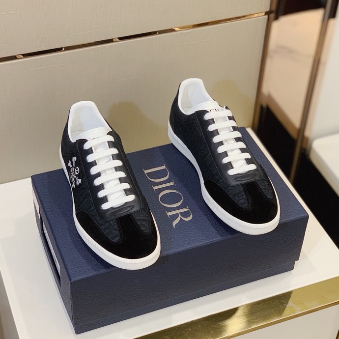 Dior B01 Suede Leather 'Alex Foxton Print'