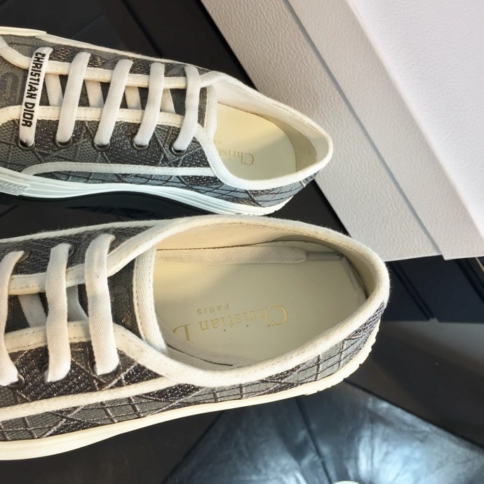 Dior Black Quilted Leather Lace up High Top SNEAKERS