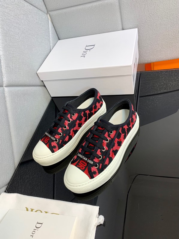 Dior Walk’N’Dior Leopard Sneakers