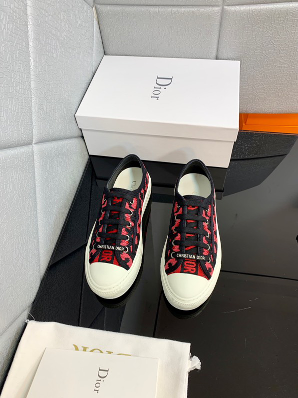 Dior Walk’N’Dior Leopard Sneakers