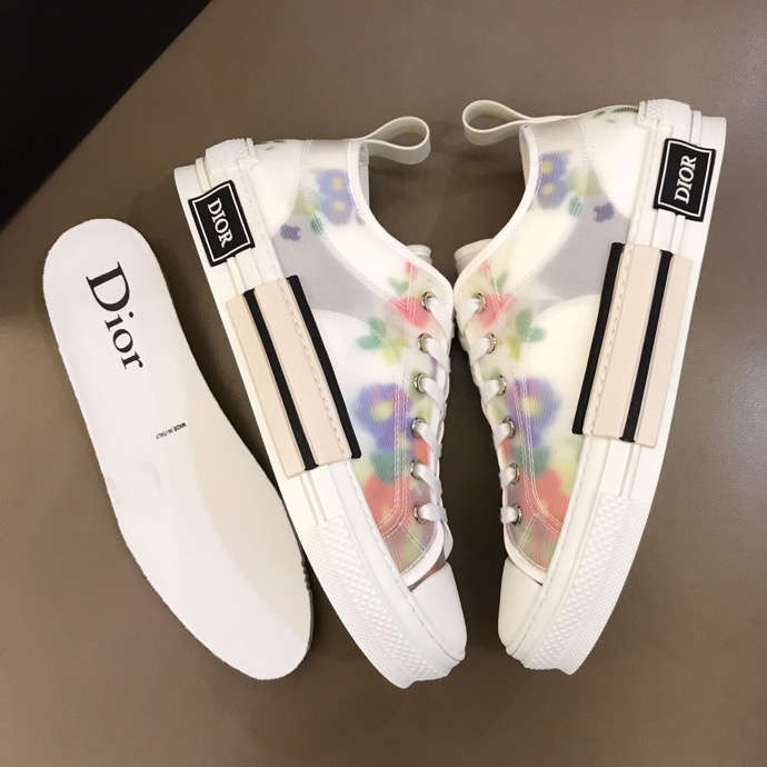DIR B23 Flowers Print LOW-TOP SNEAKER