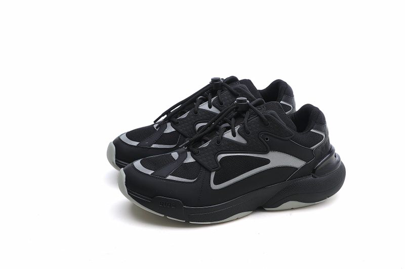 Dior Canvas B24 Sneaker In Black