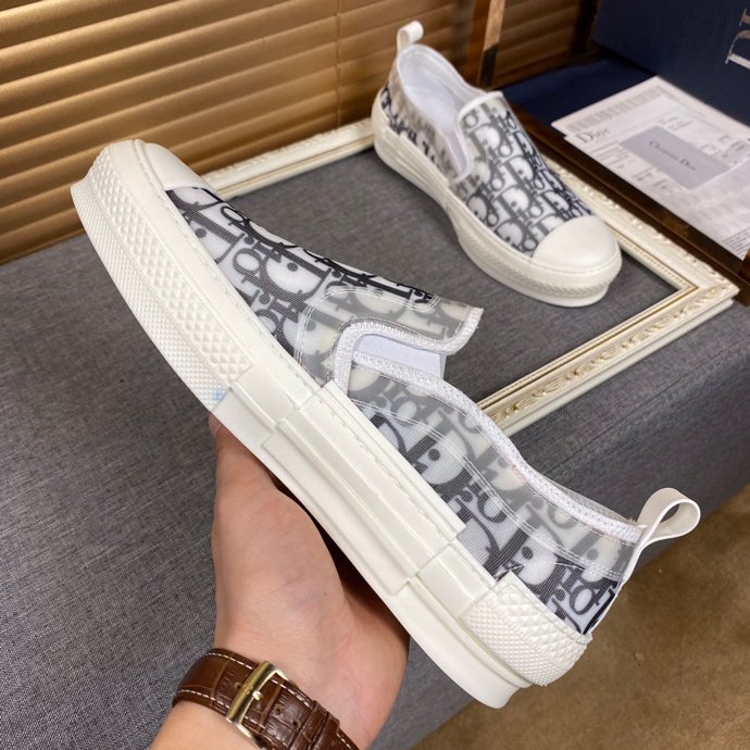 Dior And Shawn B23 Slip On Logo Oblique