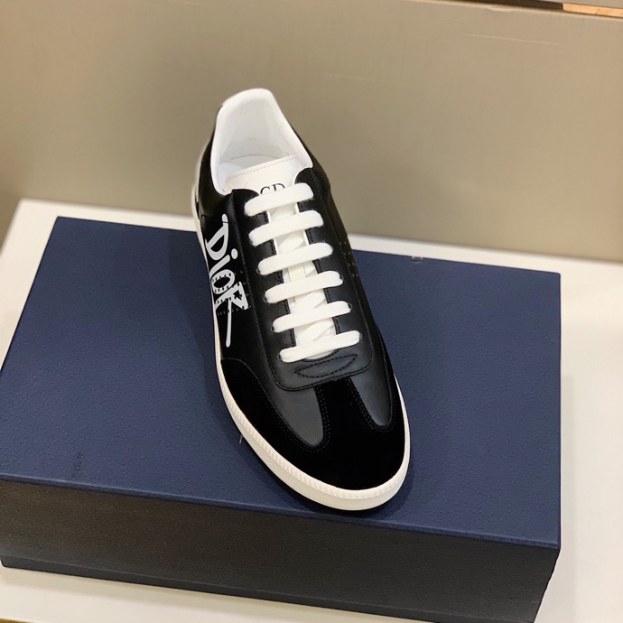 Dior B01 Suede Leather 'Alex Foxton Print'