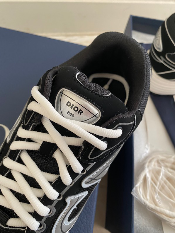 Dior B30 Sneaker Black Mesh & Technical Fabric
