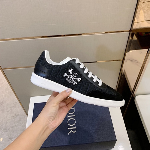 Dior B01 Suede Leather 'Alex Foxton Print'