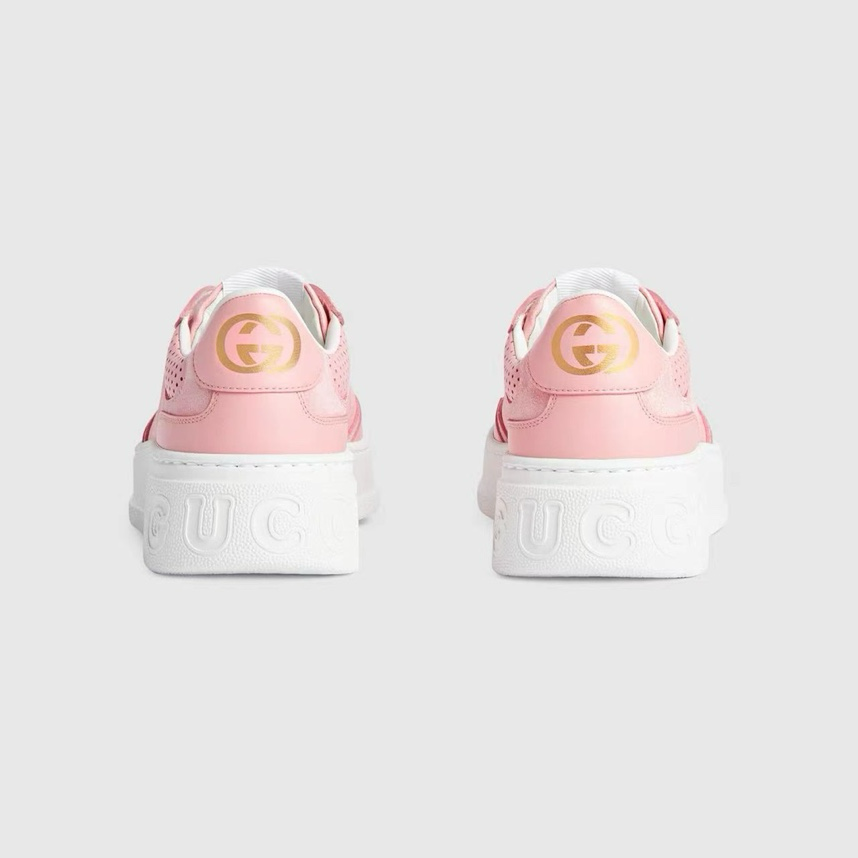 Gucci GG embossed sneakers Pink