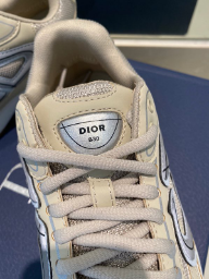 DIOR B30 Sneaker Dior Gray Mesh And Technical Fabric