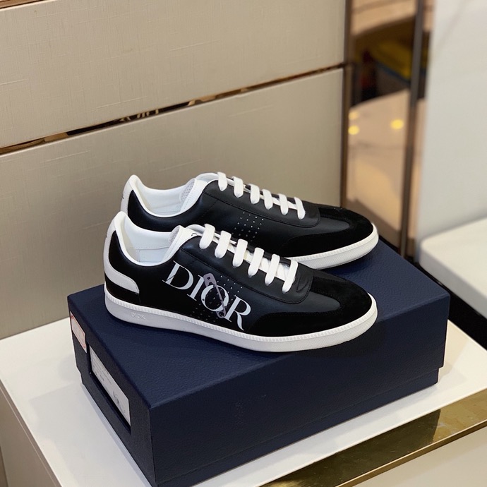 Dior B01 Suede Leather 'Alex Foxton Print'