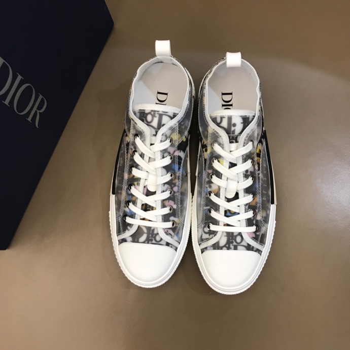 Dior Oblique Transparent Low Top Sneakers