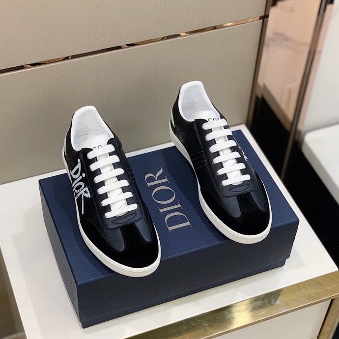 Dior B01 Suede Leather 'Alex Foxton Print'