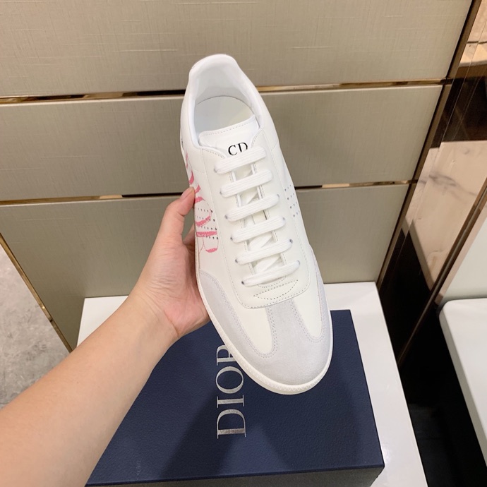 Dior B01 Suede Leather 'Alex Foxton Print'