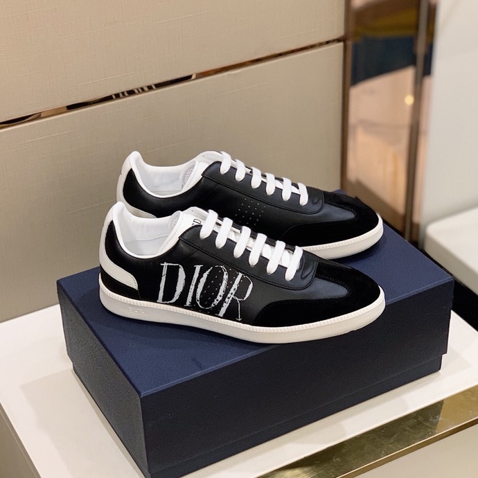 Dior B01 Suede Leather 'Alex Foxton Print'