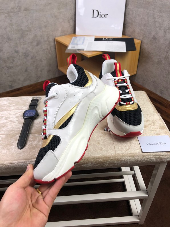 Dior B22 Sneaker ‘navy Gold’