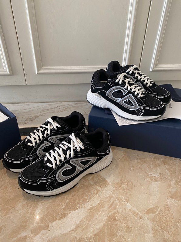 Dior B30 Sneaker Black Mesh & Technical Fabric