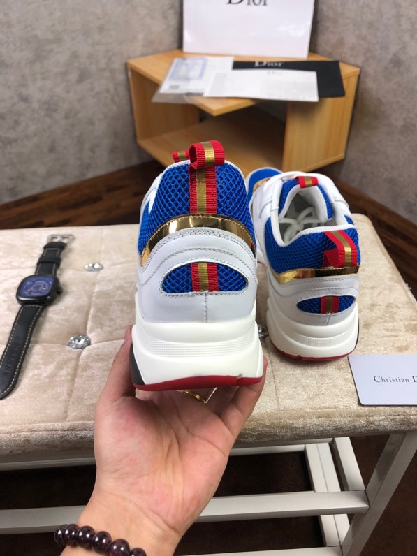Dior Homme B22 'White Blue Gold' Sneakers