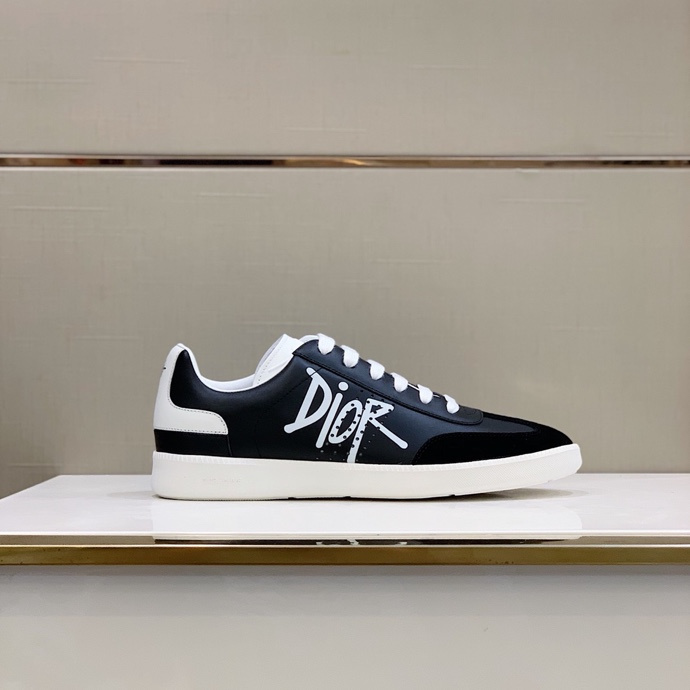 Dior B01 Suede Leather 'Alex Foxton Print'