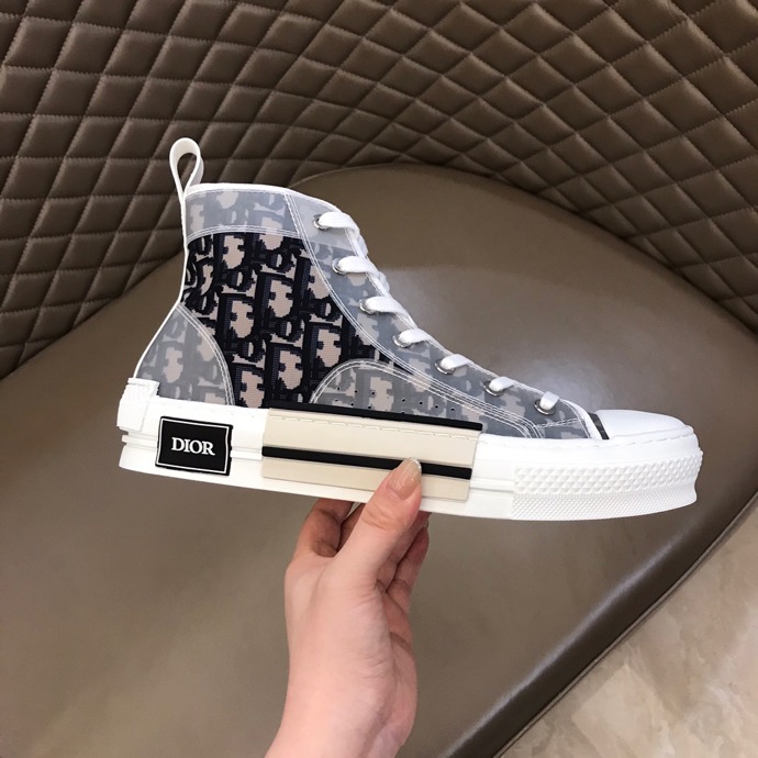 Dior shoes DIORESSENTIALS B23 High-Top Sneakers in Dior Oblique