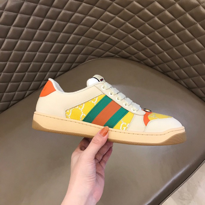 Gucci Screener Beige Yellow
