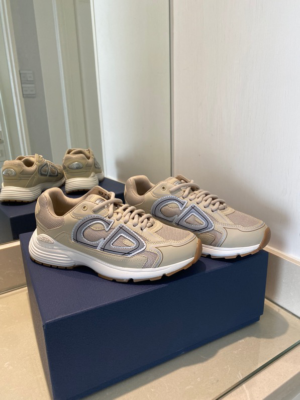 DIOR B30 Sneaker White Mesh And Technical Fabric