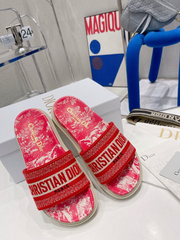 Christian Dior Women's Leather Sandals and Flip Flops for sale