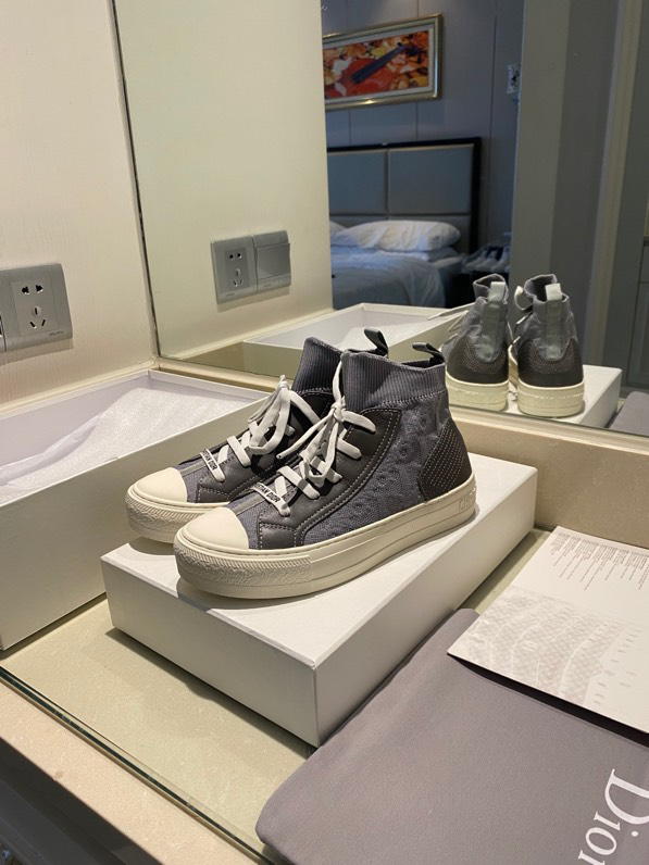 B23 high trainers Dior Homme White