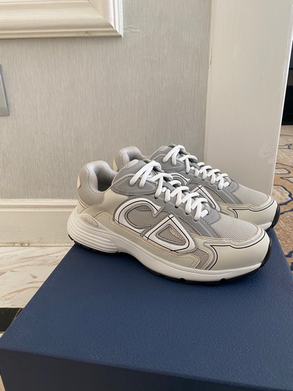DIOR B30 Sneaker White Mesh And Technical Fabric