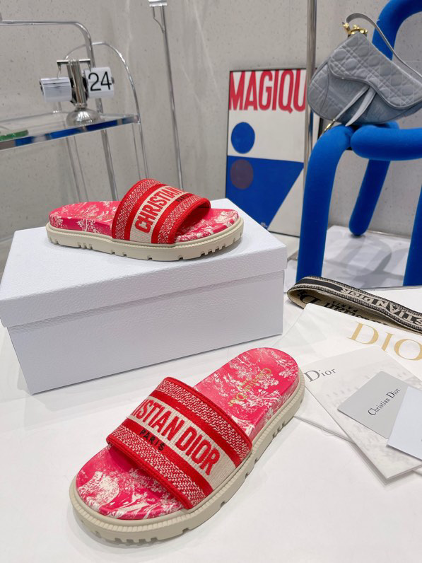 Christian Dior Women's Leather Sandals and Flip Flops for sale