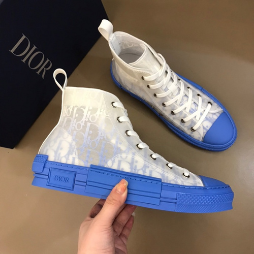 Christian Dior B23 Oblique Gradient Blue HIGH-TOP SNEAKER