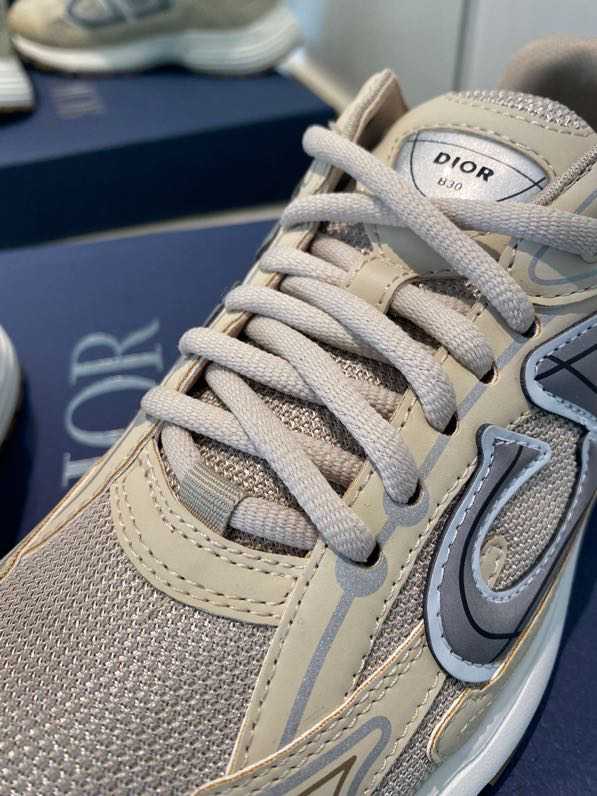 DIOR B30 Sneaker White Mesh And Technical Fabric