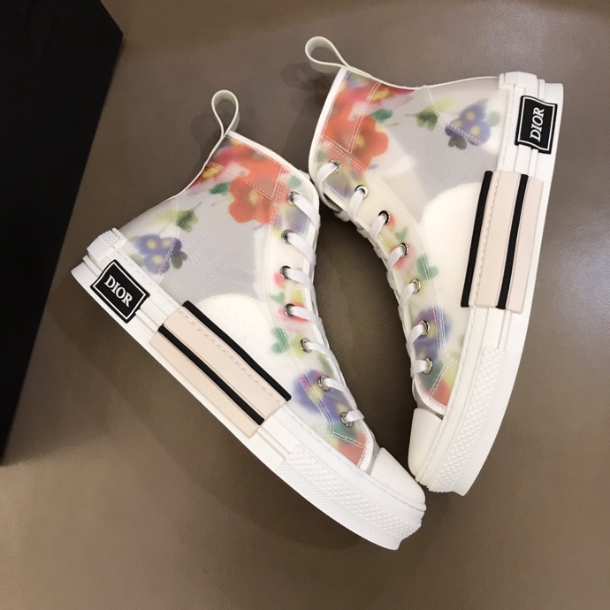 DIOR FLOWERS TECHNICAL CANVAS 