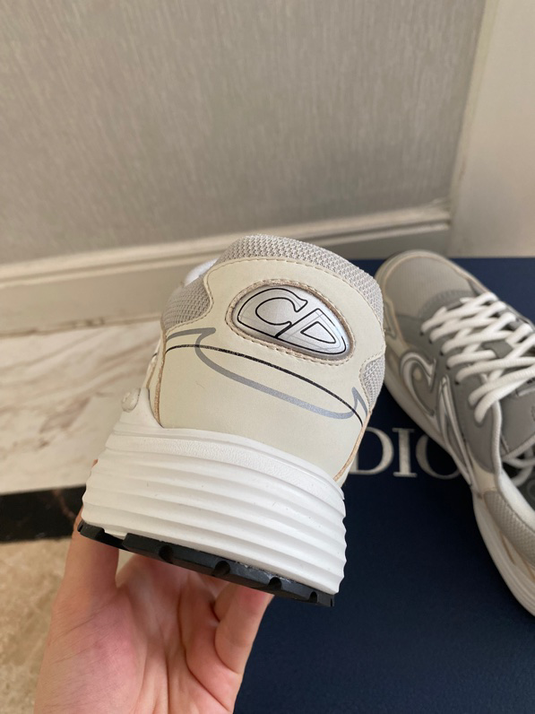 DIOR B30 Sneaker White Mesh And Technical Fabric