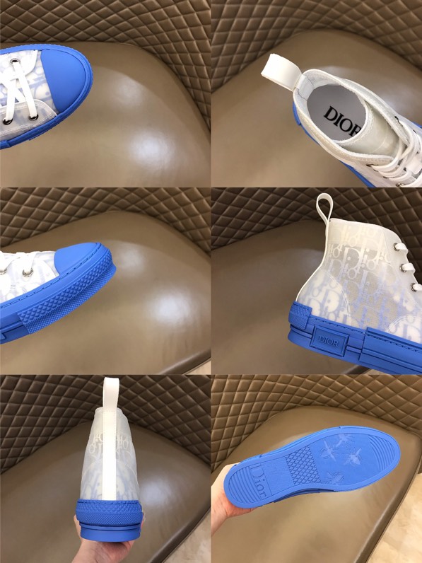 Christian Dior B23 Oblique Gradient Blue HIGH-TOP SNEAKER