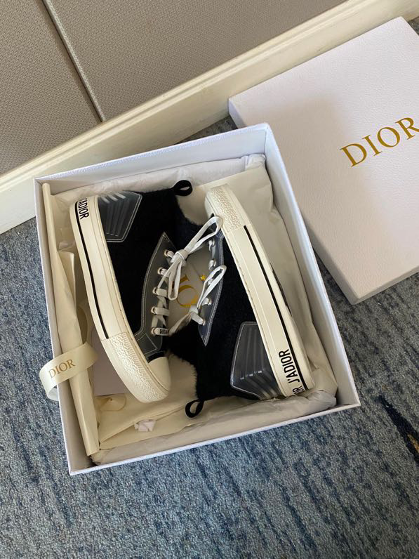 Walk 'n' dior trainers Dior Black size 36 EU in Rubber